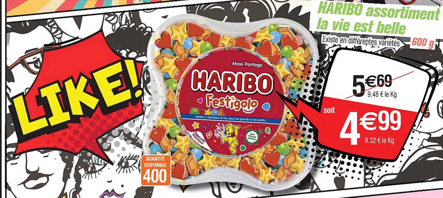 haribo assortiment la vie est belle