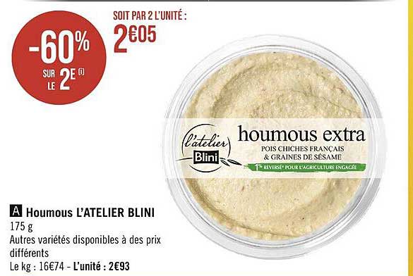 houmous l'atelier blini