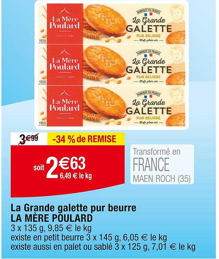 la grande galette pur beurre la mère poulard