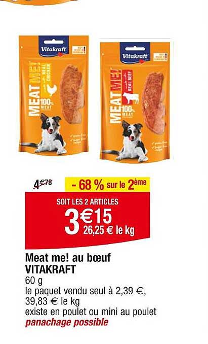 meat me! au bœuf vitakraft
