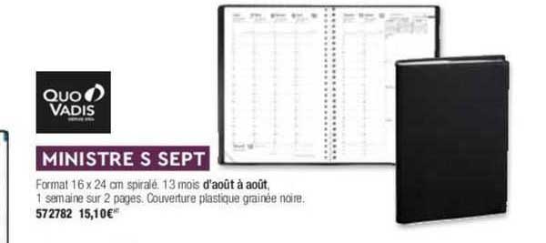 ministre s sept quovadis