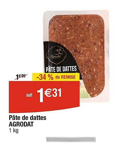 Pâte De Dattes Agrodat