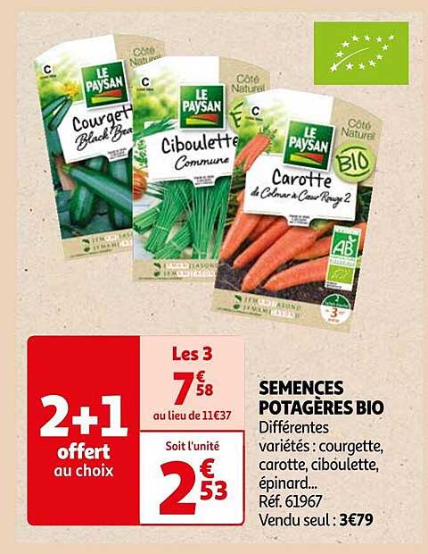 semences potagères bio le paysan