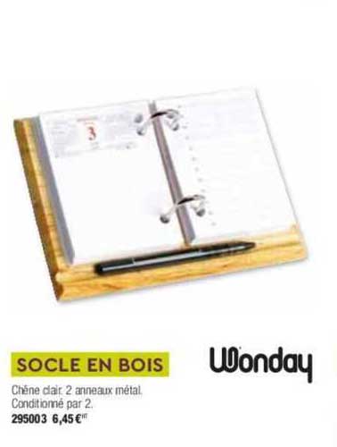 Socle En Bois Wonday