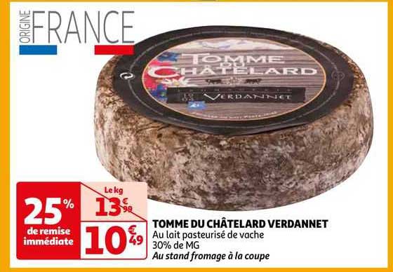 tomme du châtelard verdannet