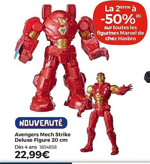 Avengers Mech Strike Deluxe Figure 20 Cm
