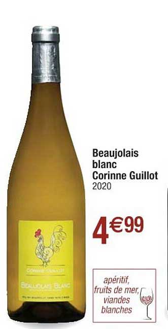 beaujolais blanc corinne guillot