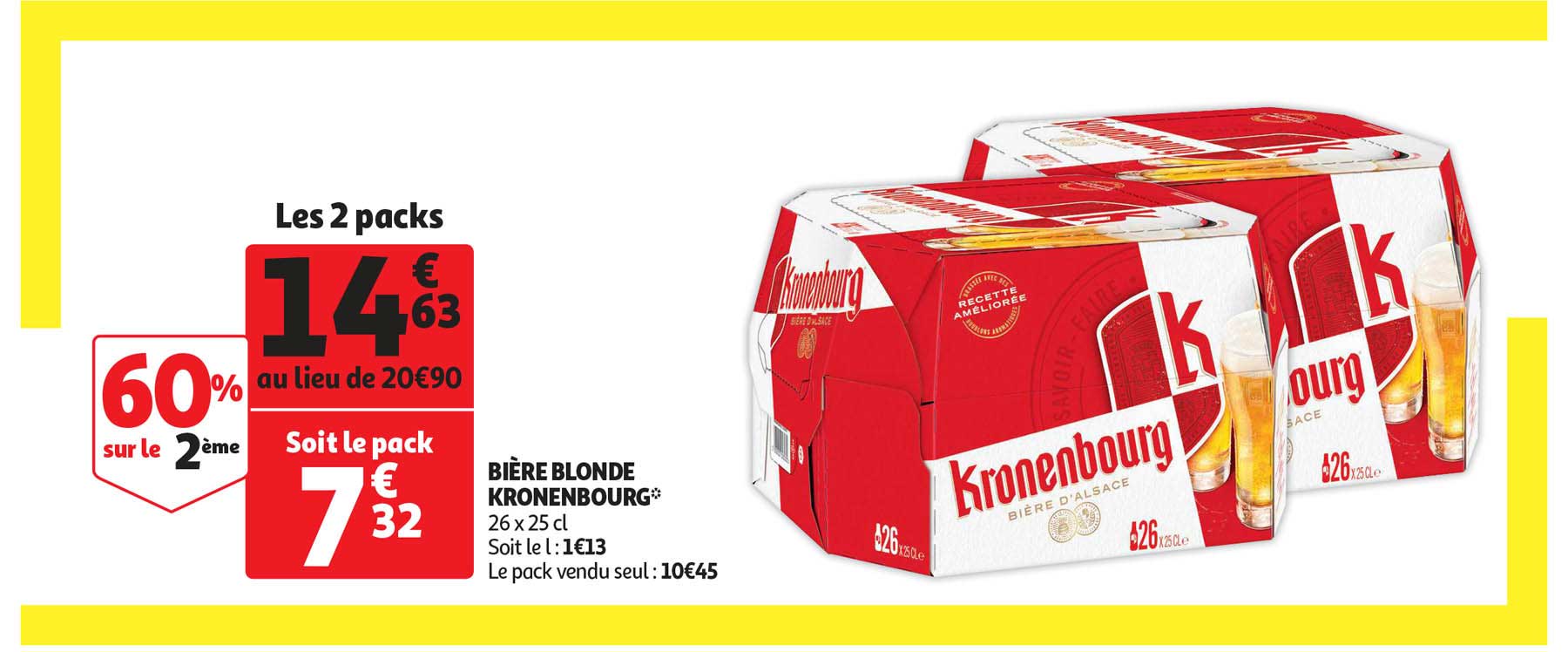 Bière Blonde Kronenbourg