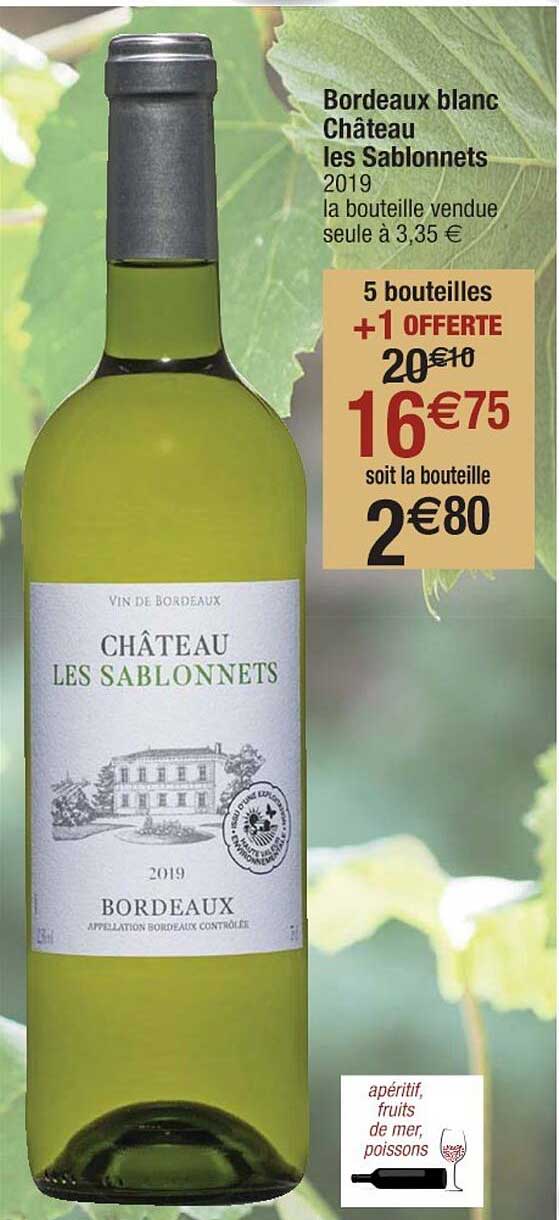 Bordeaux Blanc Château Les Sablonnets