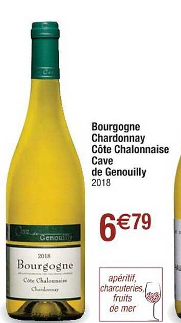 bourgogne chardonnay côte chalonnaise cave de genouilly