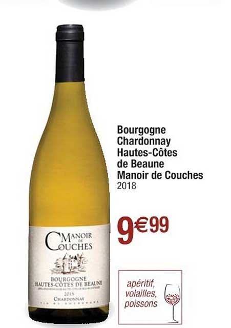 bourgogne chardonnay hautes-côtes de beaune manoir de couches