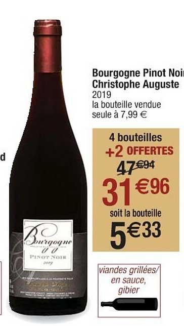 bourgogne pinot noir christophe auguste 2019