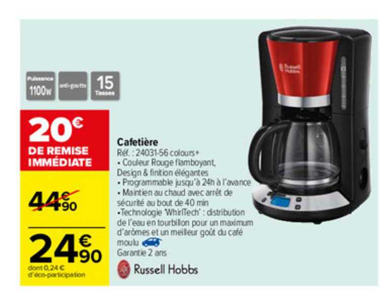 cafetière russell hobbs