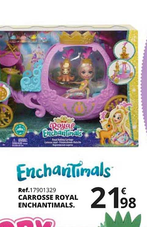 carrosse royal enchantimals