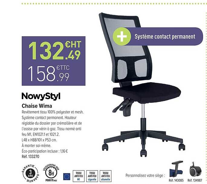 chaise wima nowystyl