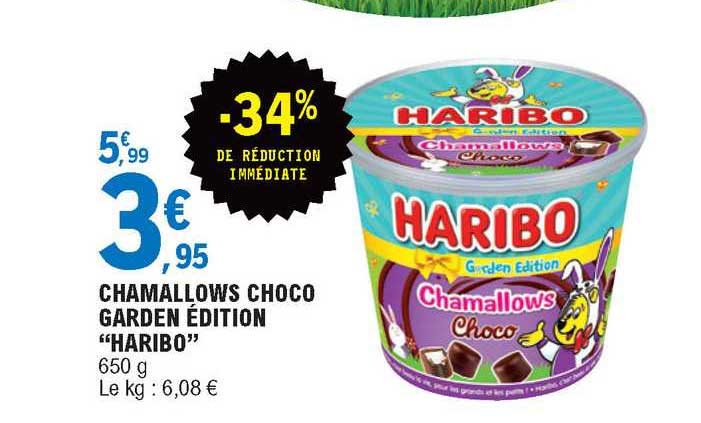 Chamallows Choco Garden édition "haribo"