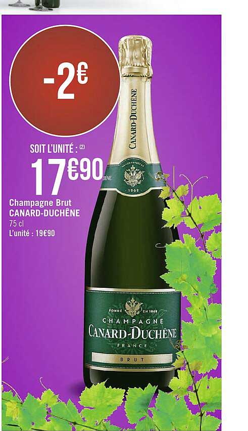 champagne brut canard-duchêne