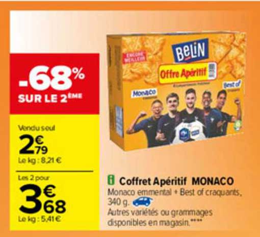 Coffret Apéritif Monaco