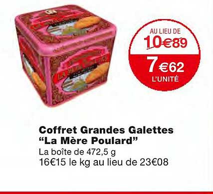 coffret grandes galettes "la mère poulard"
