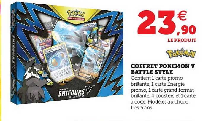 coffret pokémon v battle style
