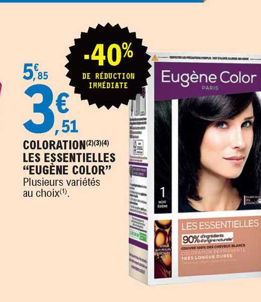 coloration les essentielles "eugène color"