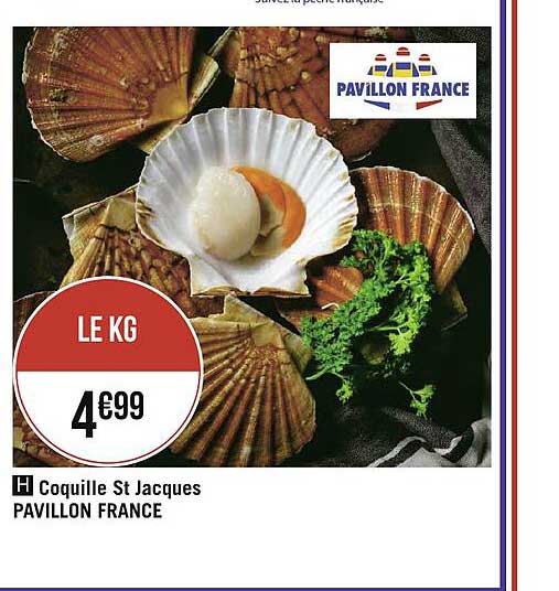 coquille st jacques pavillon france