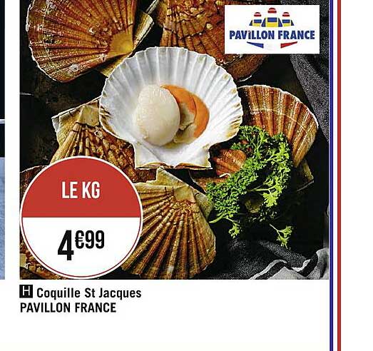 coquille st jacques pavillon france