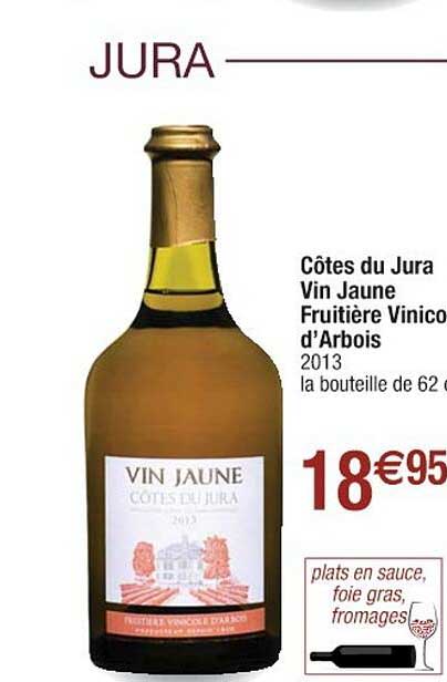 côtes du jura vin jaune fruitière vinico d'arbois