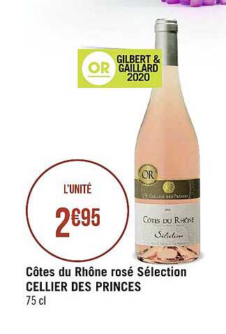 Côtes Du Rhône Rosé Sélection Cellier Des Princes