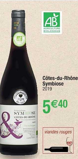 côtes-du-rhône symbiose 2019