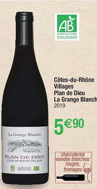 côtes-du-rhône villages plan de dieu la grange blanche