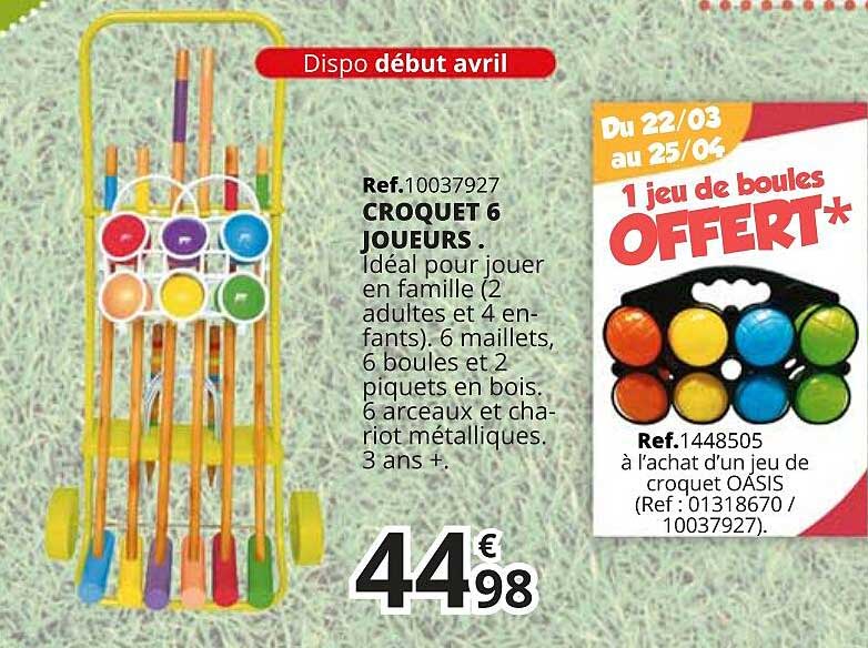 croquet 6 joueurs