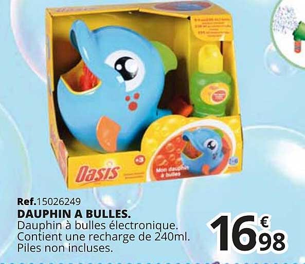 dauphin à bulles