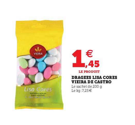 dragées lisa cores vieira de castro
