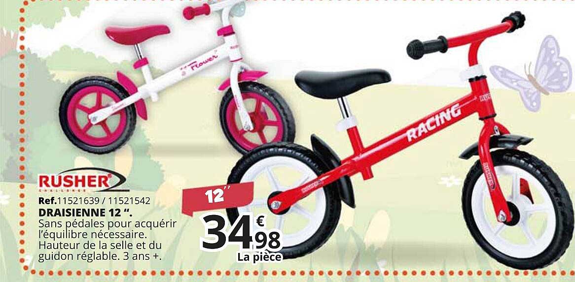 draisienne 12" rusher