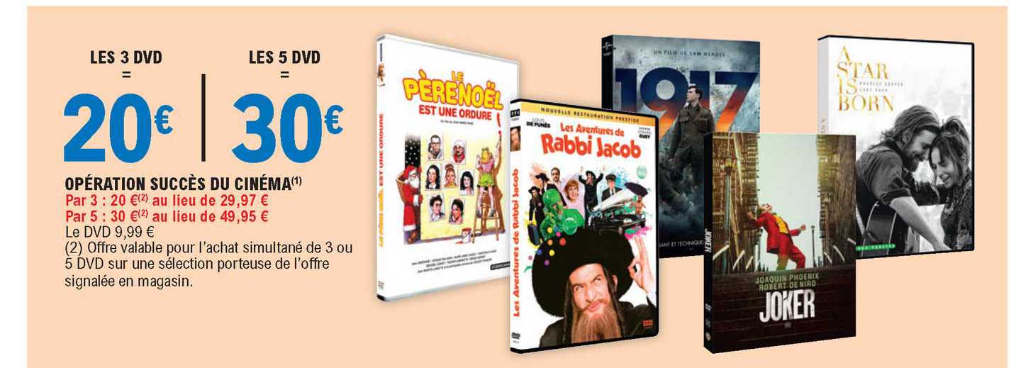 dvd opération succès du cinéma