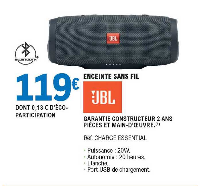 Enceinte Sans Fil Jbl