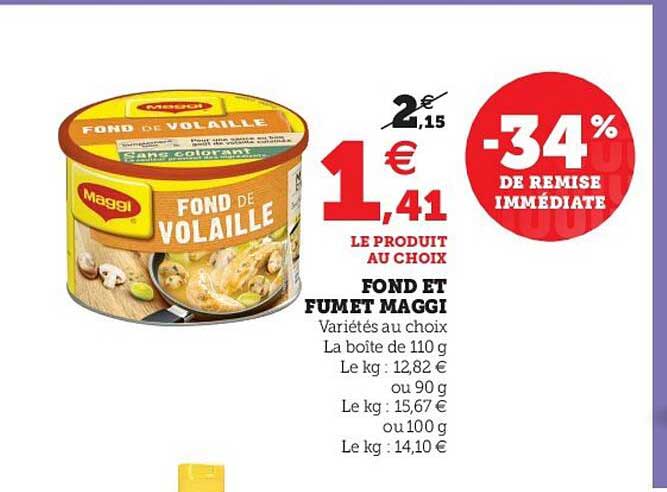fond et fumet maggi