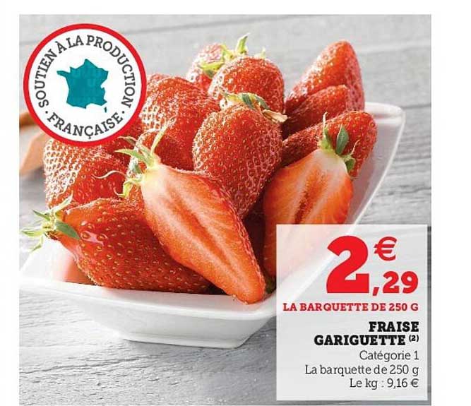 Fraise Gariguette