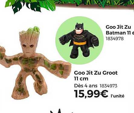 Goo Jit Zu Batman, Goo Jit Zu Groot 11 Cm