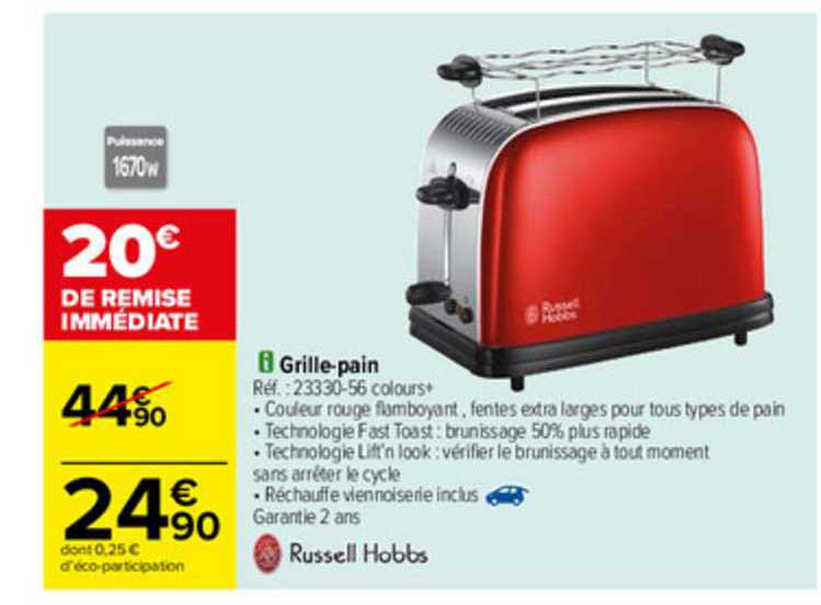 grille-pain russell hobbs