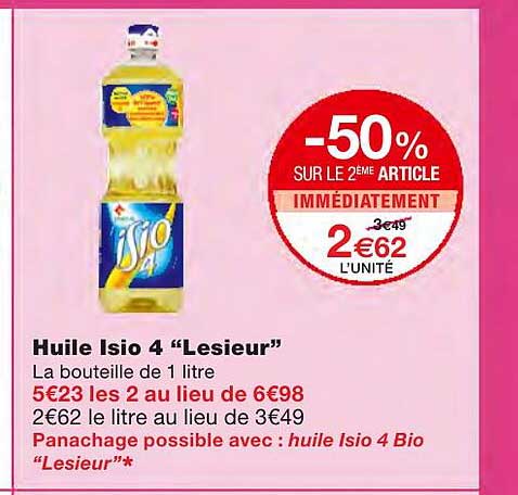huile isio 4 "lesieur"