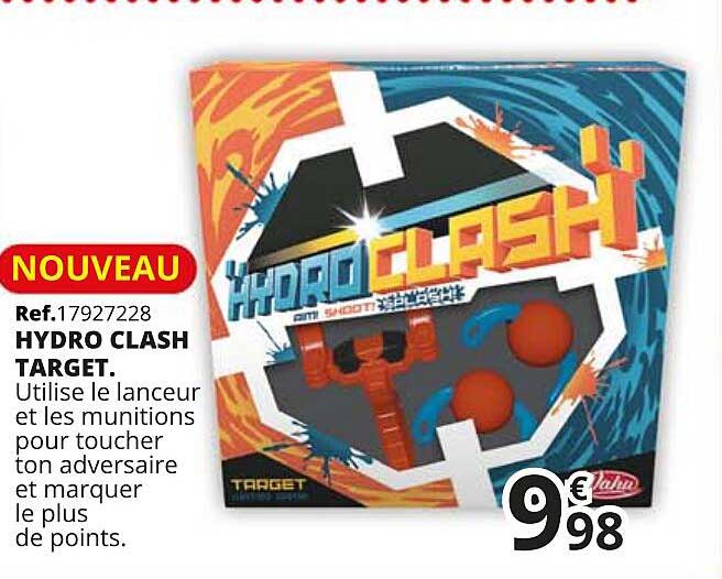 hydro clash target
