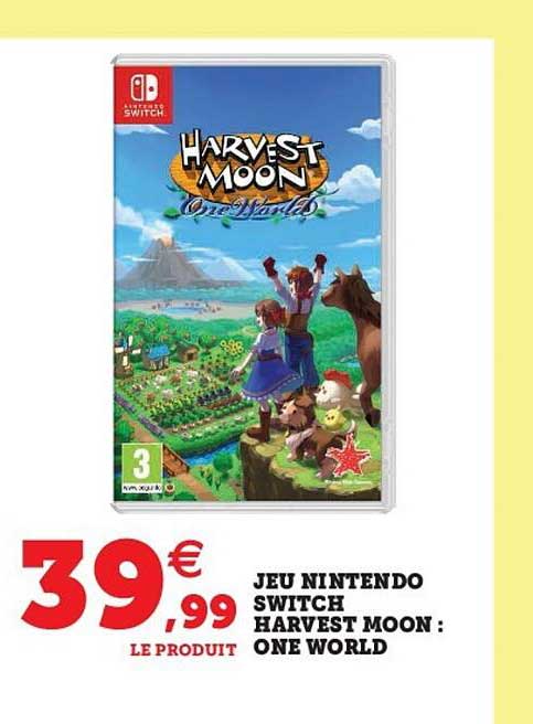 jeu nintendo switch harvest moon : one world