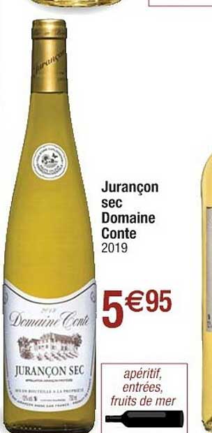 Jurançon Sec Domaine Conte 2019