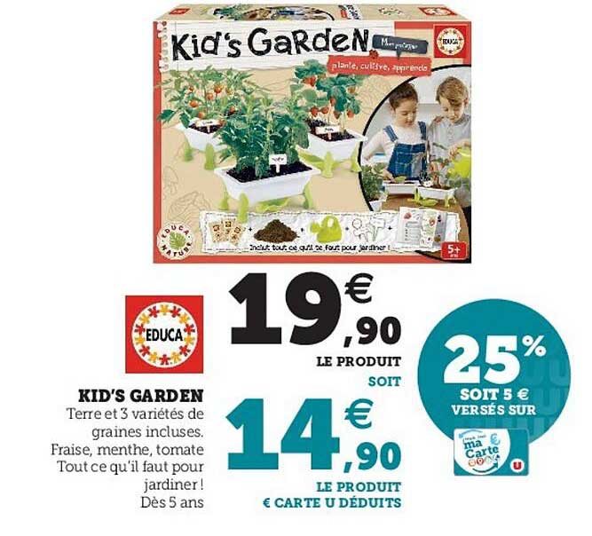 kid's garden educa