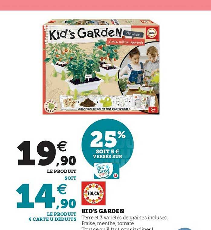 kid's garden educa