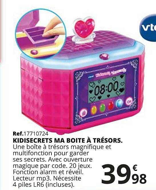 kidisecrets ma boite à trésors