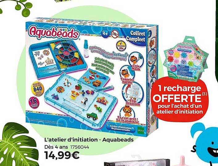 l'atelier d'initiation - aquabeads