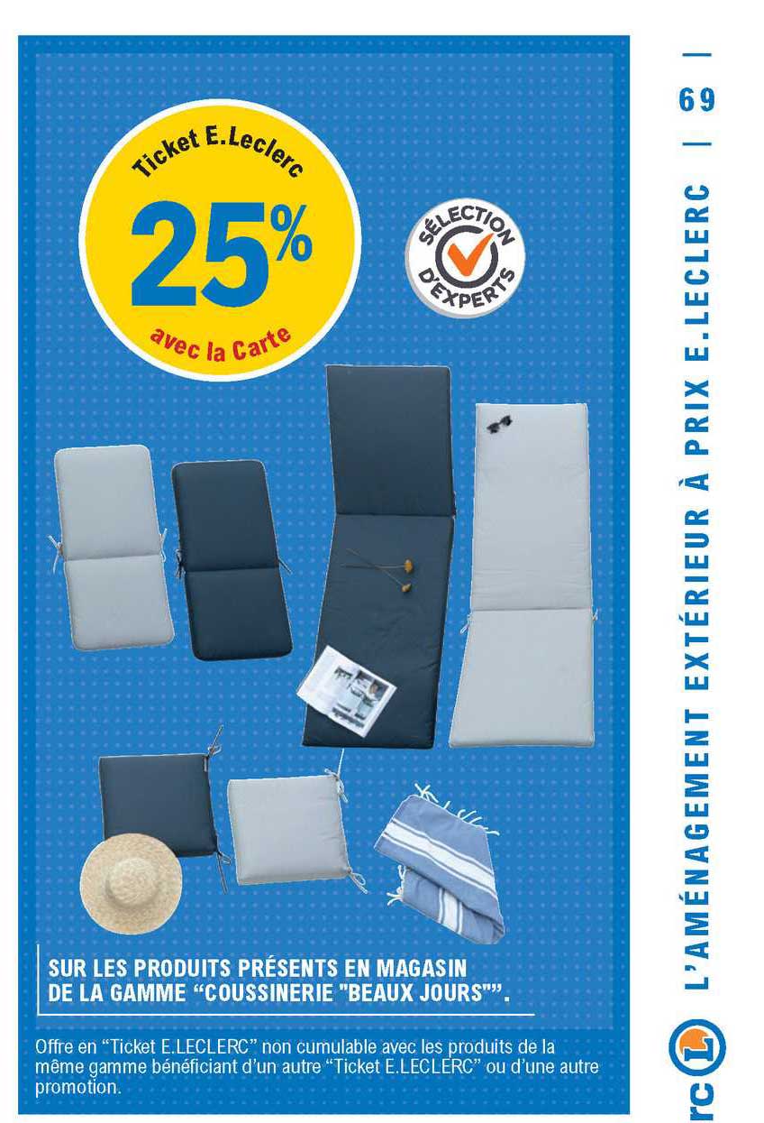 la gamme "coussinerie "beaux jours"